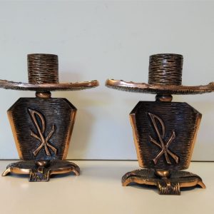 CANDELIERI BRONZO RAMATO