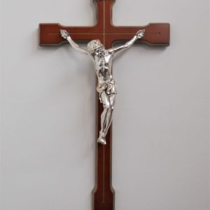 Crocifisso argentato