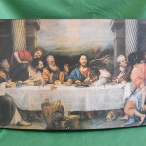Quadro tavola curva Ultima cena