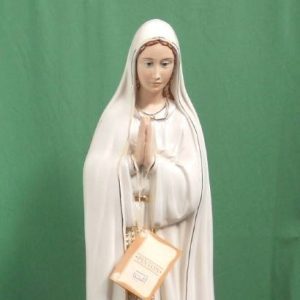 Madonna di Fatima cm 80 in porcellana