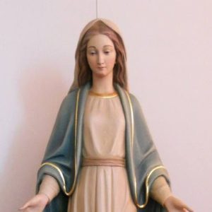 Madonna Miracolosa cm 120 in fibra di vetro