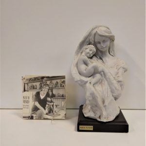 Scultura Madonna con Bambino Nico Venzo
