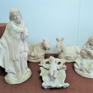 Natività 5 pezzi cm. 40 in galestro